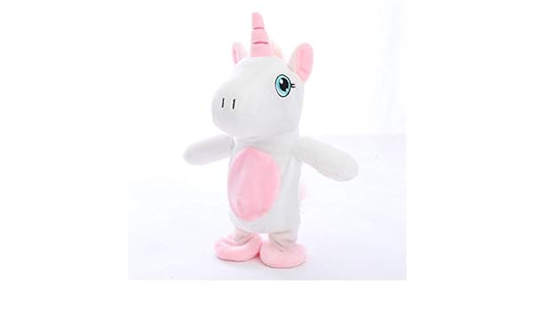 unicorno peluche parlante
