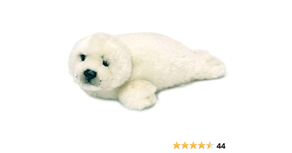 Wwf Peluche Bebe Phoque Douce Et Souple Couleur Creme Normes Ce Hauteur 24 Cm Amazon Fr Jeux Et Jouets