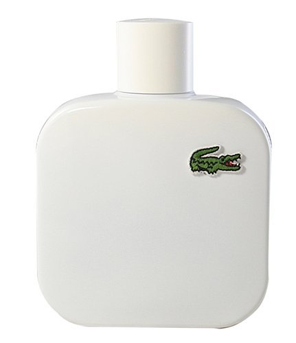 LACOSTE EAU DE LACOSTE L.12.12 BLANC 100ML EAU DE TOILETTE SPRAY - BRAND NEW IN UNSEALED DAMAGED BOX
