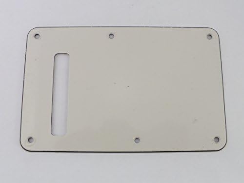 Trem Back Plate covers for USA Mex Stratocaster - Parchment