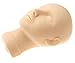 Training Head Make up Mannequin-Face Closed Eyes Flat Back Eyelash