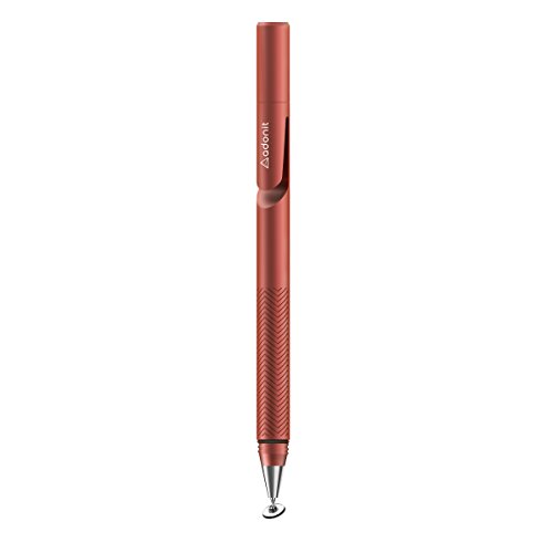 Adonit Jot Pro 2.0 Metall Stylus für Apple iPad/iPhone/Tablet inkl. Dampening/Clip/Precision Disc rot - 3