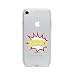 Produktbild licaso Apple iPhone 8 Handyhülle Smartphone Apple Case aus TPU mit Zonk! Print Motiv Slim Design Transparent Cover Schutz Hülle Protector Soft Aufdruck Lustig Funny Druck