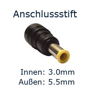 Netzteil für Samsung 19V 3.15A AD6019 AD 6019 0335C1960 ADP-60ZH Notebook Laptop Ladegerät Aufladegerät, Charger, AC Adapter, Stromversorgung kompatibles Ersatz (12 Monate Garantie, einschließlich kostenlosem EU-Netzkabel) – „Laptop Power“ gebrandmarkt - 2