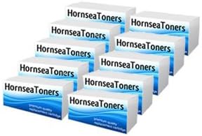 HornseaToners 05A / 10 Pack of New Compatible Toner Cartridges, Replaces HP CE505A, 10 Black Laser Laserjet Toners for HP Printers