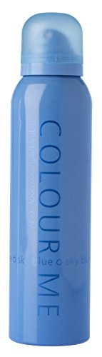 Milton-Lloyd Colour Me Highly Perfumed Body Spray, Sky Blue 150 ml