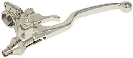 Apico Motocross CLUTCH LEVER ASSEMBLY RM-Z250 05-06, RM-Z450 05-07, KX250F 05-13, KX450F 06-13 SILVER - Suzuki