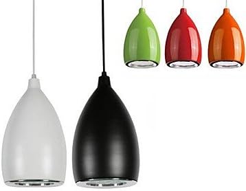 SUHANG Chandeliers 12W Led Pendant Light Wax Gourd Shape Dining Room Lights Led Droplights Ac85-265V , Warm White-90-240V