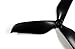 Produktbild 6x4.8x3 Flyingfolk Premium Propeller 3-Blatt 6048 - Schwarz