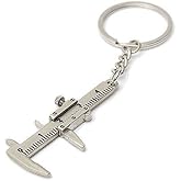 Spelt Vernier Caliper Keychain 3cm
