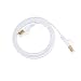 Magideal Cat7 RJ45 Ethernet Flat Patch Network LAN Internet Cable Gold Plated 1M RS.640.00