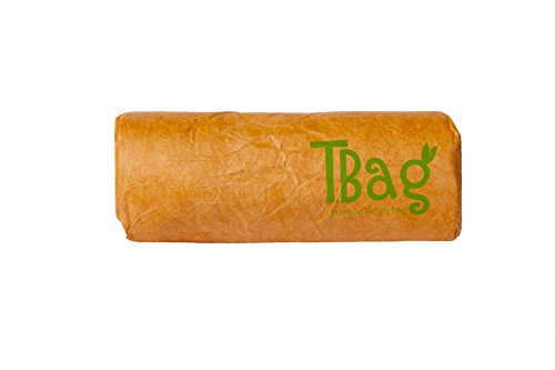 Braunes Papier Lunch Bag Wiederverwendbares SUPER STARKE Isoliertes Beschreibbares Nicht Zerreißbares T.Bag Brown - 4