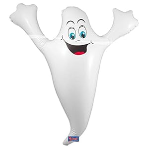 Espíritu De Fantasma hinchable Decoración De Halloween Dekogeist Espeluznante 48 cm