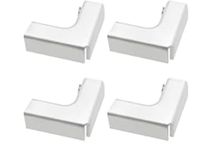 UFURMATE Lot de 4 connecteurs de verre en alliage d'aluminium à 2 voies, pour fixation ou bricolage d'aquarium, pare-vent, vitrine en verre, pour une épaisseur de 6 à 10 mm