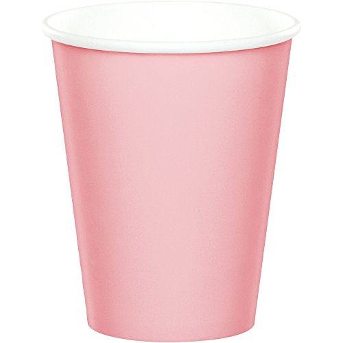 48-teiliges Party Set Baby Füßchen rosa – baby shower – Teller, Becher, Servietten für 16 Personen - 3