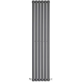 Radiatore Termoarredo Design Verticale Bianco - 1630x308 Mm, Doppio Pannello, Acciaio - Foto 10