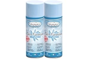 HOME PRO Talc Fiorentino Spray Déodorant Auto Tissus Parfum Lave-linge Parfum Armoire Capture Odeurs Environnement Vêtements Sèche-linge 2 x 400 ml