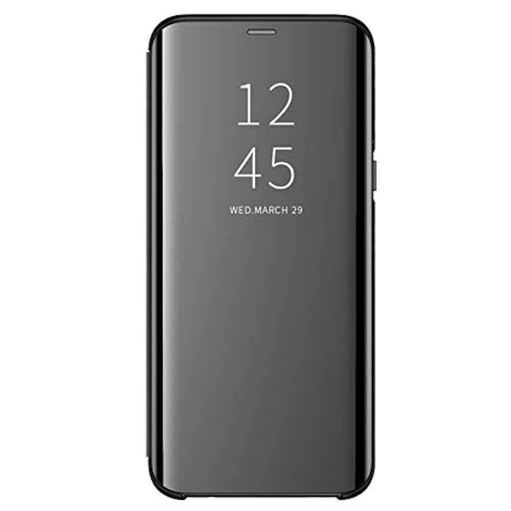 Hülle Case für Huawei Mate 10 Pro Hülle, Galaxy A6 2018 Schutzhülle Flip Clear View Handy Case mit Standfunktion Card Handyhülle für Galaxy A6 2018