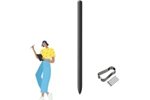 PCTC Galaxy Tab S6 Lite Penna stilo di ricambio (senzaBluetooth) per Samsung Galaxy Tab S6 Lite (EJ-PP610) Stylus Touch S Pen (grigio Oxford) + punte di ricambio