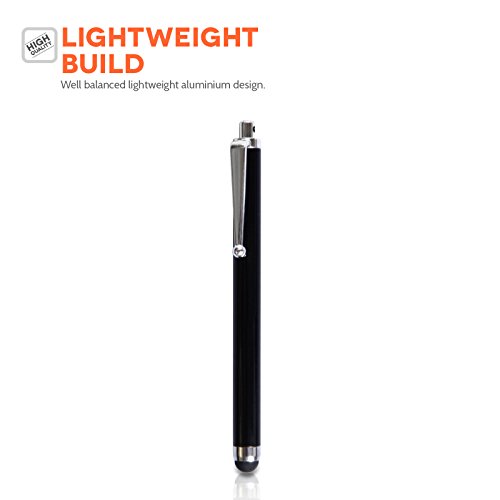 Yousave Accessories TM 2 x Samsung Galaxy Tab 10.1 Schwarz Griffel Stift Für Touch Screen – Zwilling Zubehör Paket - 4