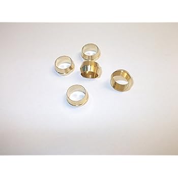 SEKORO - Lot De 10 Olives De Compression Cuivre 15 Mm - Pour Raccords Plomberie étanches Et Sans Fuite - 2