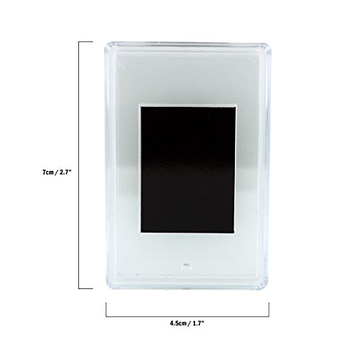 Stapel von 50 grossen Rohlingen Foto Bild Külschrankmagnete 70x45mm von Kurtzy TM - 2