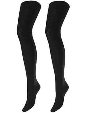 2 PAAR DAMEN OVERKNEE ÜBERKNIE STRÜMPFE STRUMPFHOSEN KNIESTRÜMPFE BAUMWOLLE GR. 35 - 42