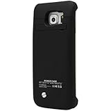 UNOTEC Funda Con Batería Samsung Galaxy S6 / Samsung Galaxy S6 Edge Negro