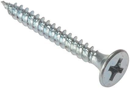 ForgeFix Drywall Screws Fine Thread | 3.5 x 38mm | Zinc Plated | Box 1000