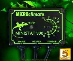 MicroClimate Ministat 300 Reptile Vivarium Thermostat Snakes Bearded Dragons