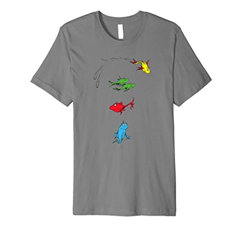 Dr. Seuss One Fish Two Fish Red Fish Blue Fish T-shirt T-Shirt
