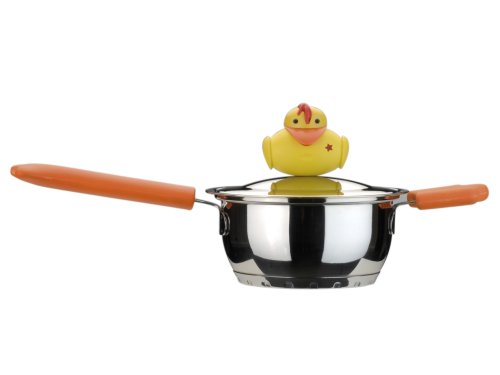 Preisvergleich Produktbild Sheriff Duck Stielkasserolle mit Deckel, 12cm, 0,7Liter