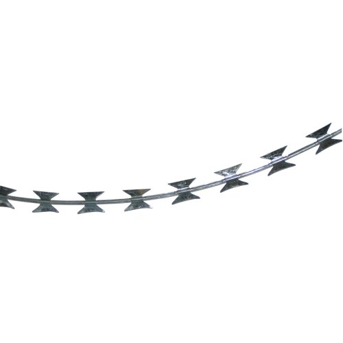 Preisvergleich Produktbild Widerhakensperrdraht D:45 verzinkt, Ausziehlänge: 8-10m