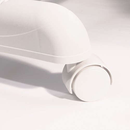 Kleiderstange Garderobenstange Garderobenständer Kleiderständer Garderobe höhenverstellbar mobil weiss - 4