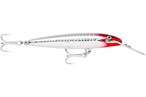Rapala - Esca da Pesca Artificiale Spinning CountDown Magnum - Esca Finta di Simulazione per Mare in Legno Abachi Resistente - Profondità di Nuoto 2.7-3.3m - Prodotta in Estonia