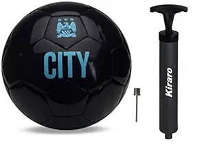 Daily Sports American Football Size 5 Football & 1 Pump Material Multi Color for All Age Groups Kids Fans of Euro Cup copa America letin American Football New Age All Surface Football