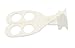 Cuddle Baby Portable Food Scissor/ Food Shearer/ Versatile Food Cutter (White)