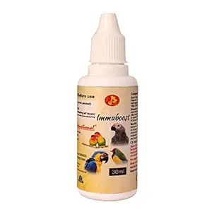 Pet Care International (PCI) ImmuBoost Provide Essential Vitamins for Healthy Birds Healthcare (30ml)