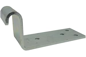 MAXTER Crochet de Grenouillère Déporté pour Remorque 97x35x41 mm