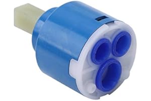 NC Wasserhahnventil, Keramik-Kartuschenventil, Küche, Badezimmer, Mischbatterie für Küchenarmatur, Badezimmerarmatur usw. (Typ A: 40 mm, 1 Stück)