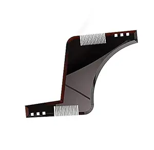 MAPPERZ Beard Shaper for Men/Beard Shaper Tool kit With Comb For Home And Salon Use - Black