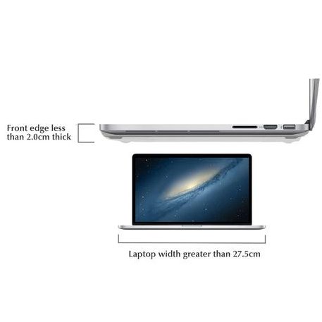 NEXSTAND K2 – Laptopständer: Kompakt, Leicht, Faltbar, Tragbar & Verstellbar. Perfekt Für Reisen Und Arbeit, Unterstützt Alle Standard Laptop Und Macbook Größen. - 5