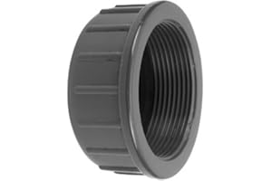 BEVO Tapa roscada de PVC G 11/2 pulgadas