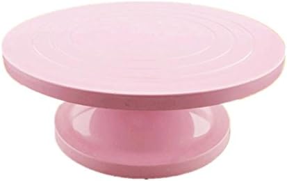Xiuxiandianju 12-Inch 360 Degree Rotating Cake Stand Cake Decorating Turntable (glass)