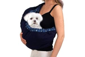 OrgMemory Écharpe de transport réglable pour petit chien, chat ou chien