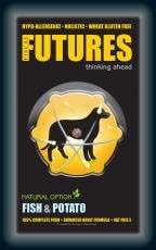 Fiscal Futures Fish & Potato Adult Working Dog Food - 15kg