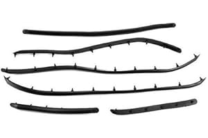 GUIDO MOTO SNC KIT STRISCE PEDANE IN GOMMA VESPA 50 L-N-R 1° SERIE