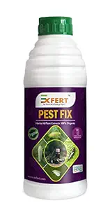 Exfert Pest-Fix 100% Organic Plants Pesticide, Insecticide and Fungicide 250ml for Plant