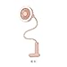 Produktbild YCYLYZ USB-Mini-Clip-Typ Kleiner Lüfter Plus Ladeschreibtischlampe Kleiner Dämpfer Großer Wind Biegsamer Studentenwohnheim