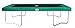 Produktbild Salta Trampolin rechteckig 244x396cm, grün